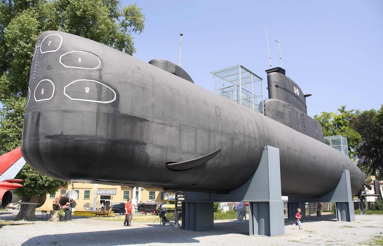 U-Boot U9 - Die U-Boot-Klasse 205 gehört zur dritten Generation der deutschen U-Boote