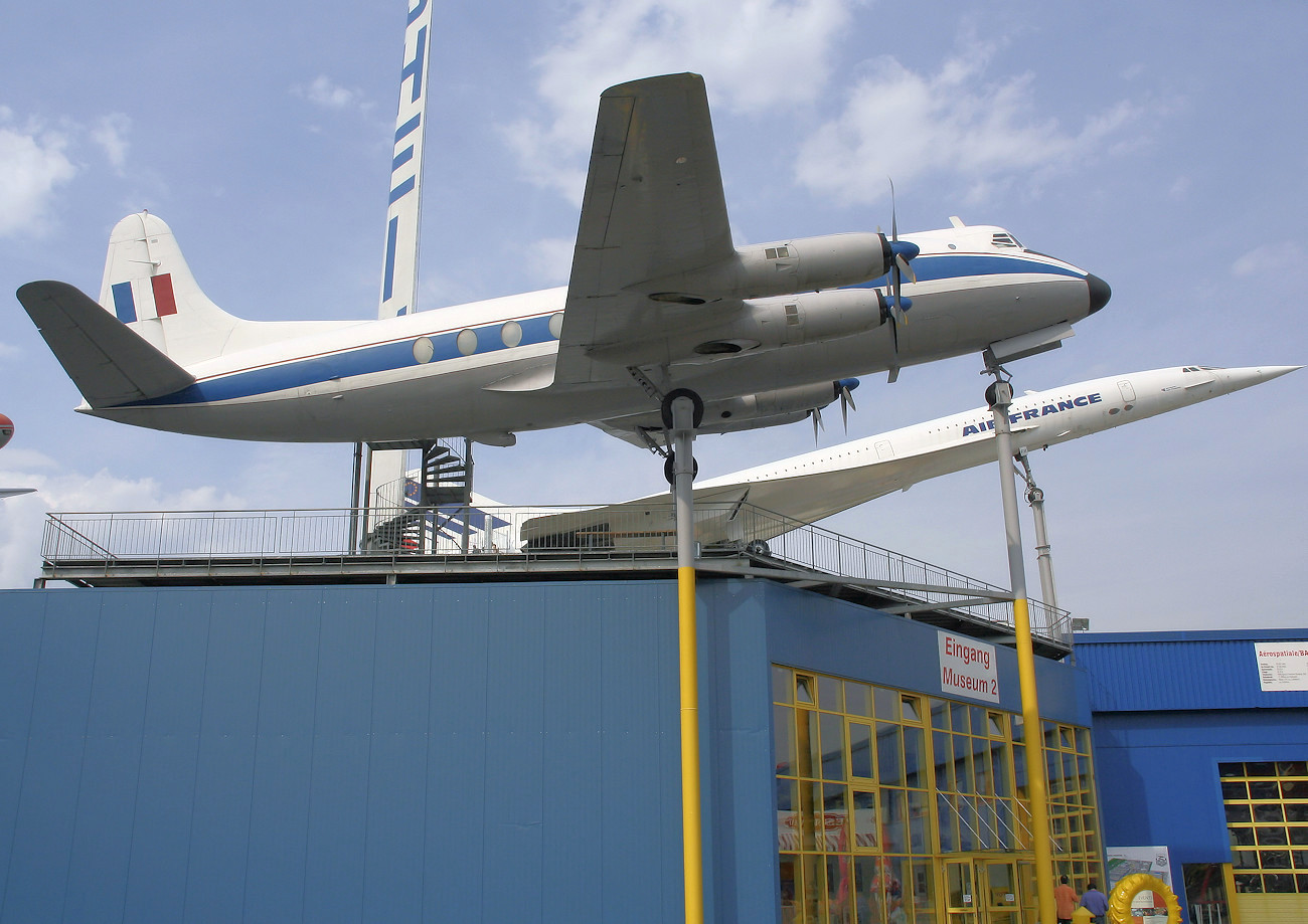 Vickers Viscount 800 - Passagierflugzeug mit Turbopropmotore