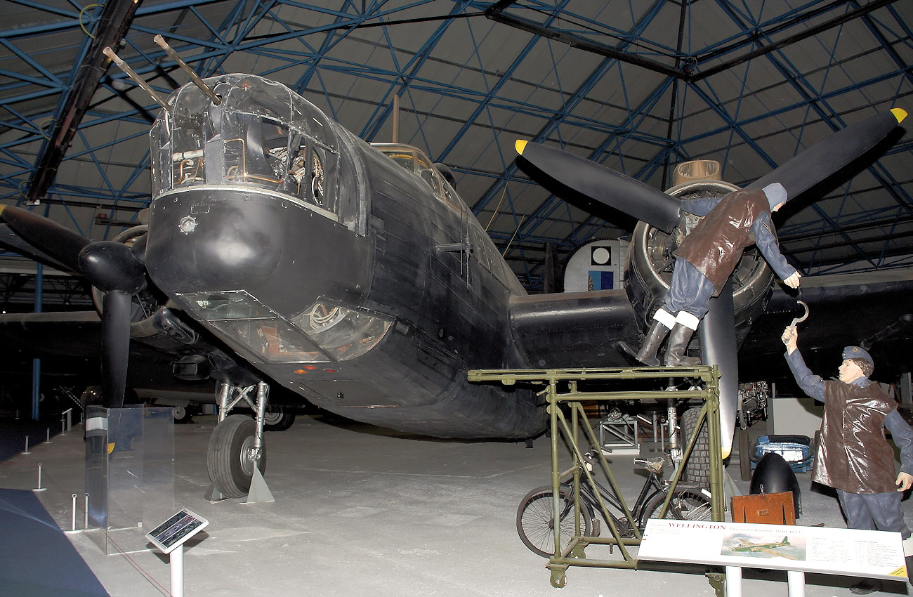 Vickers Wellington - Bomber der Royal Air Force am Anfang des Zweiten Weltkriegs
