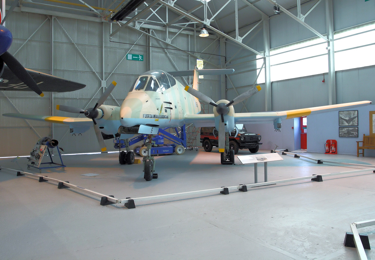 FMA IA 58 Pucara - argentinisches Erdkampfflugzeug aus dem Falklandkrieg