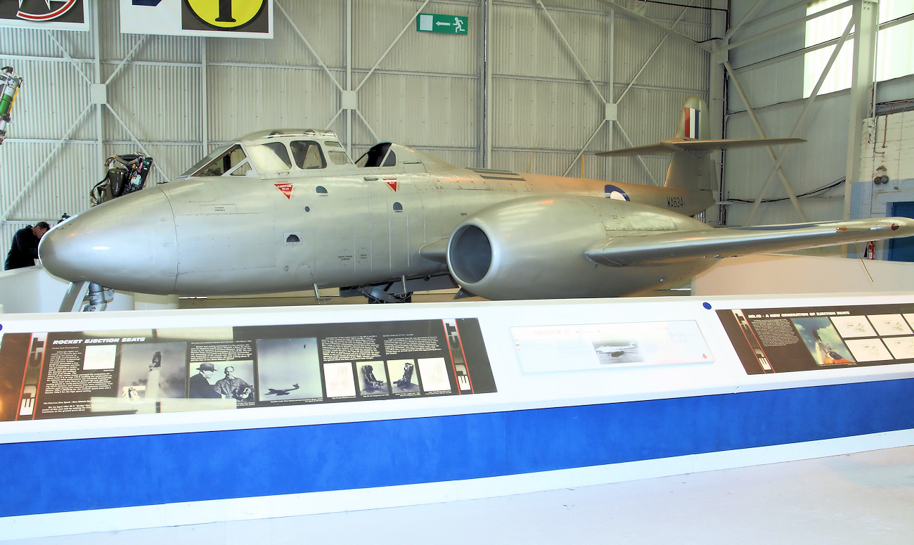 Gloster Meteor T Mk.7 doppelsitzige Trainerversion