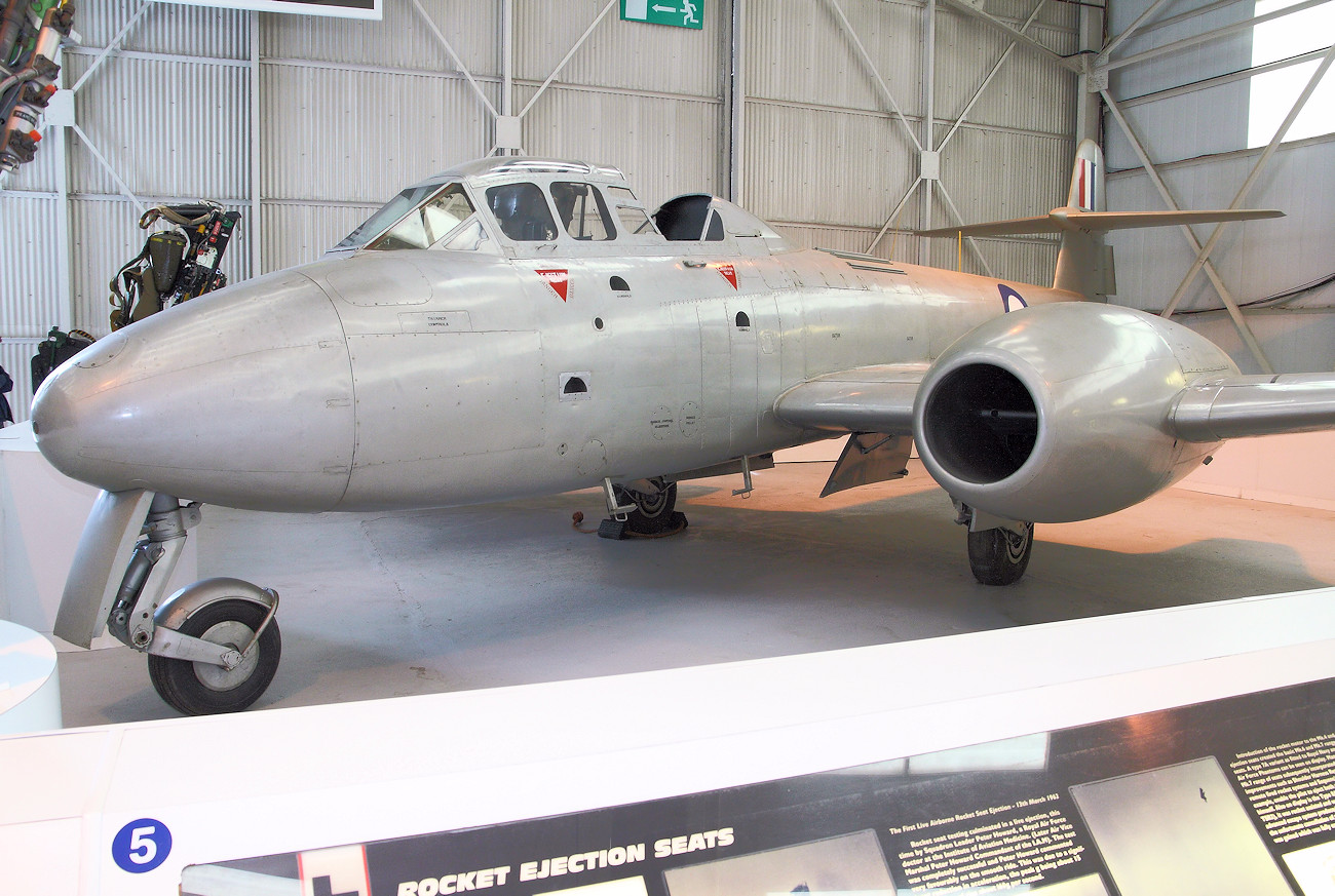 Gloster Meteor T Mk.7 - doppelsitzige Trainerversion