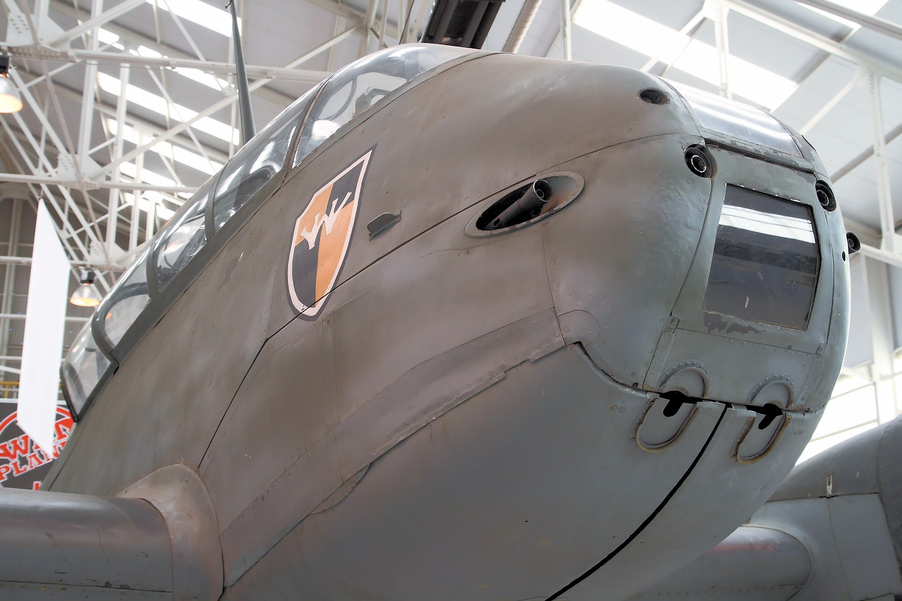 Messerschmitt Me 410 Hornisse - Bugansicht