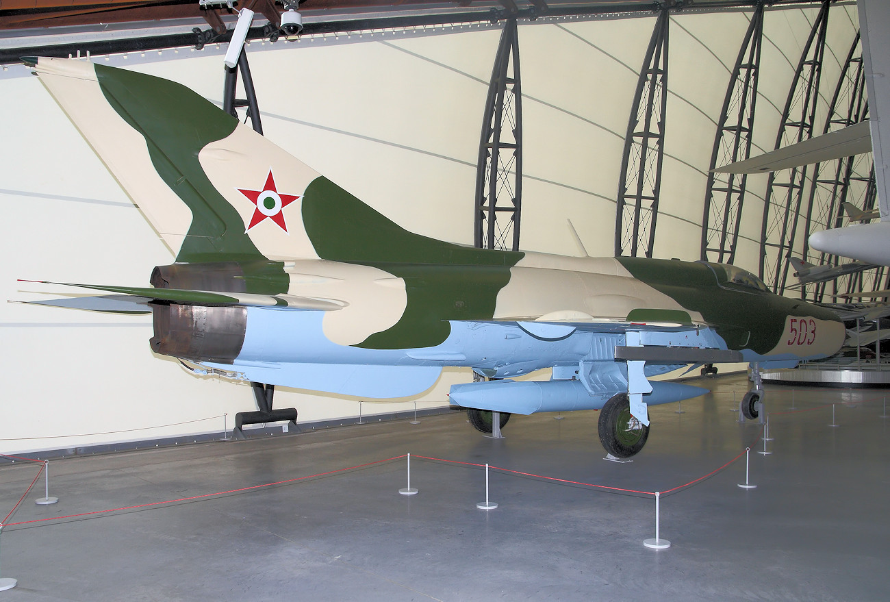 MiG-21 PF - IWM Cosford