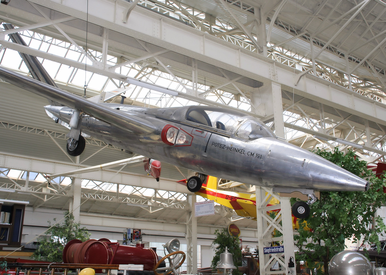 Potez Heinkel Magister CM 191 - ein aus der Heinkel CM 170 entwickeltes Geschäftsflugzeug