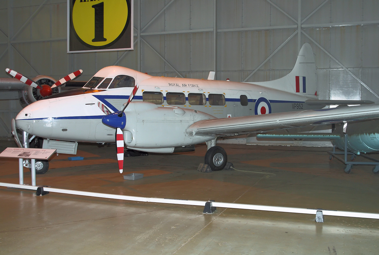De Havilland Devon - militärische Version der De Havilland D.H. 104 Dove