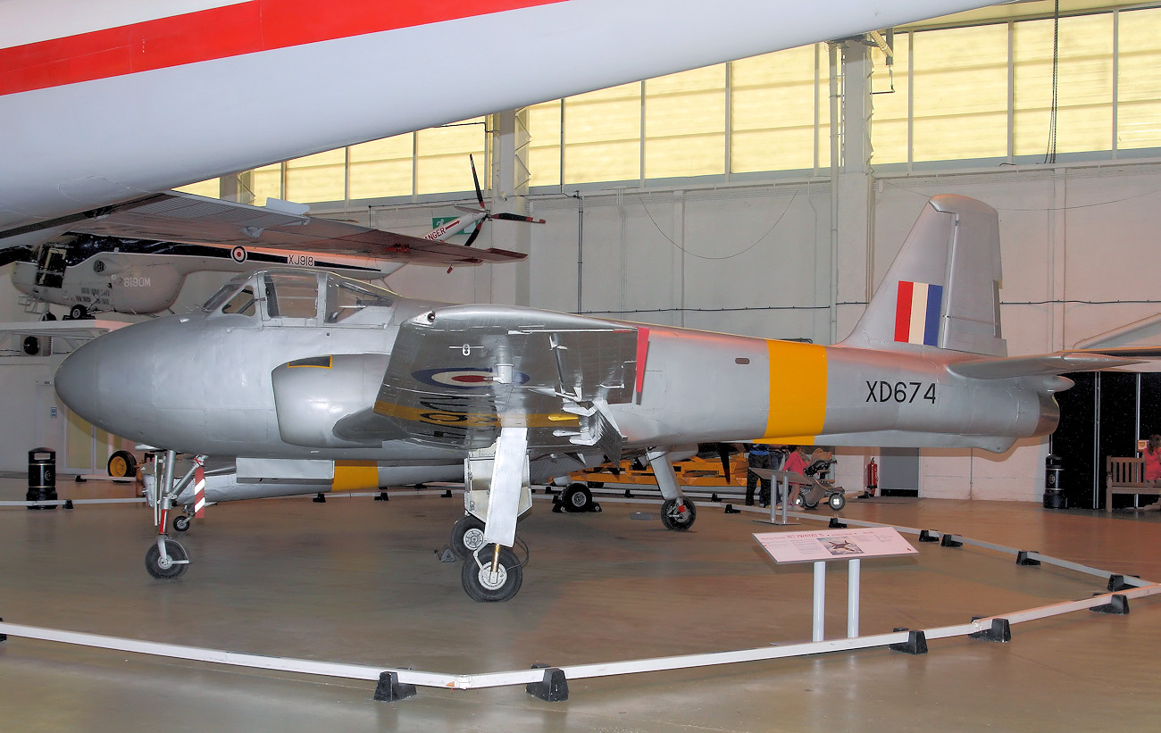 Hunting Percival Jet Provost T1 Schulungsflugzeug