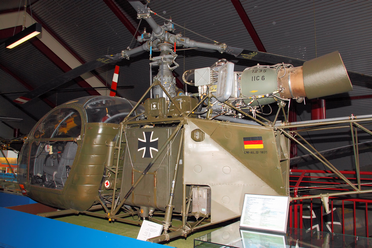 Aerospatiale Alouette II Hubschrauberrmuseum