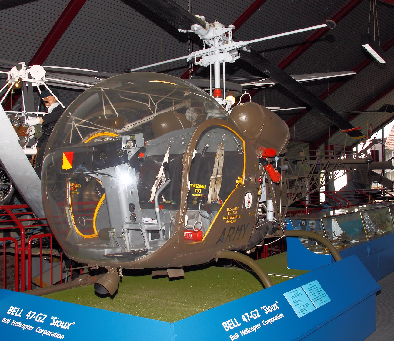 Bell 47-G2 Sioux - Hubschrauber