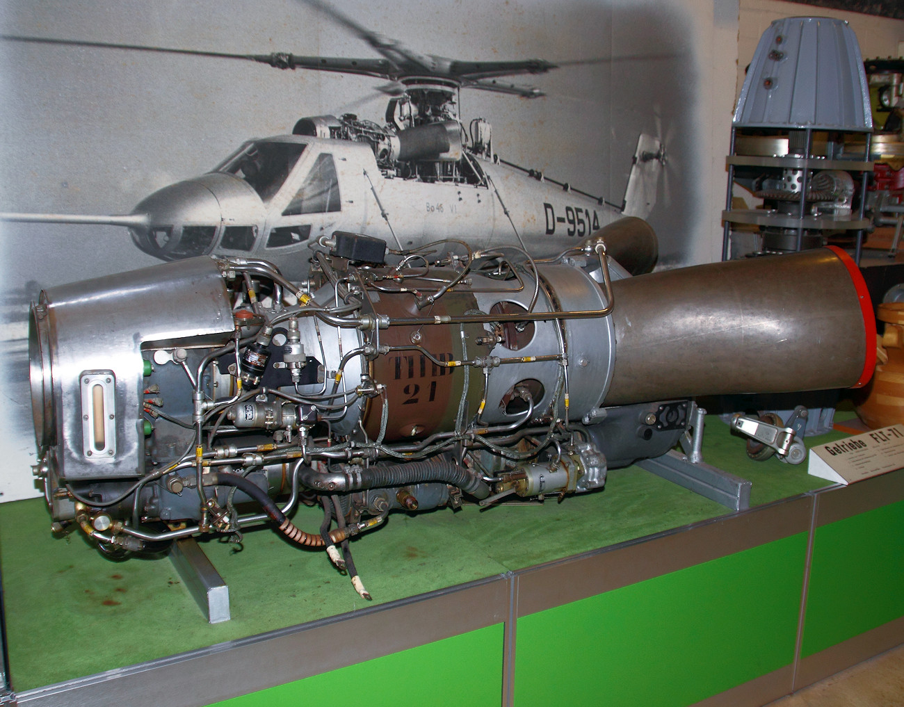 Bölkow BO 46 V1 - Turbomeca Turmo 111