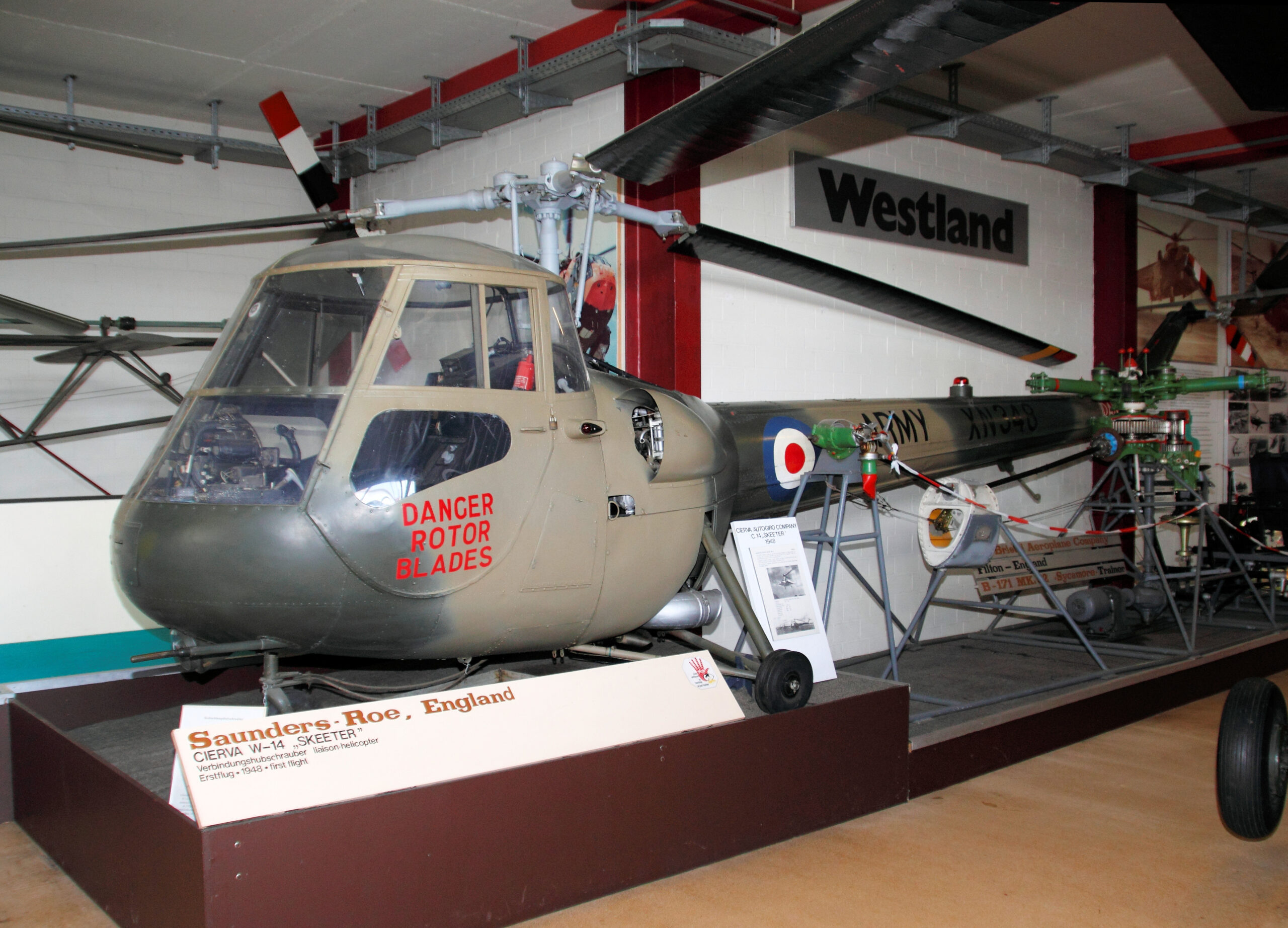 Saunders-Roe Skeeter Mk.6 - Helicopter