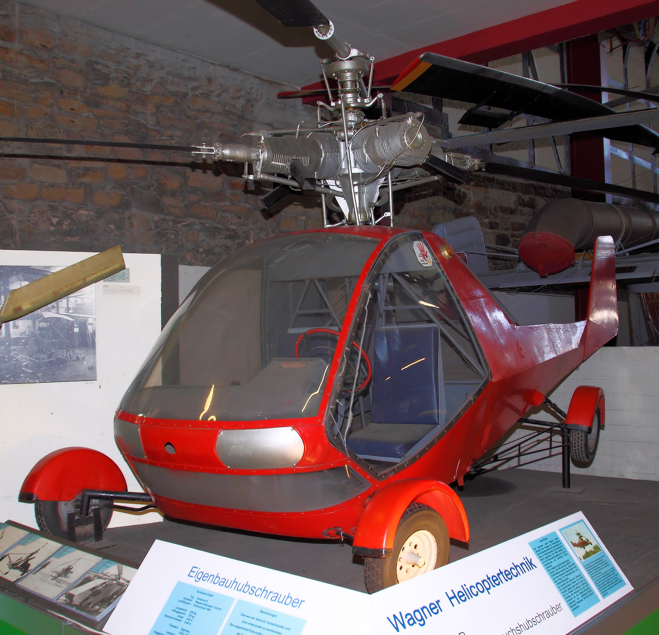 Wagner Rotorcar III - Hybrithubschrauber zwischen Auto und Hubschrauber